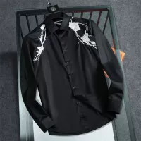 Cheap Alexander McQueen Shirts Long Sleeved For Men #1343567 Replica Wholesale [$48.00 USD] [ITEM#1343567] on Replica Alexander McQueen Shirts
