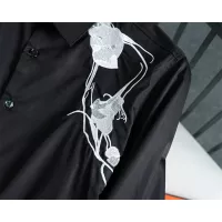 Cheap Alexander McQueen Shirts Long Sleeved For Men #1343567 Replica Wholesale [$48.00 USD] [ITEM#1343567] on Replica Alexander McQueen Shirts