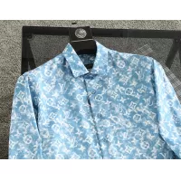 Cheap Louis Vuitton LV Shirts Long Sleeved For Men #1343569 Replica Wholesale [$38.00 USD] [ITEM#1343569] on Replica Louis Vuitton LV Shirts
