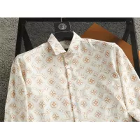 Cheap Louis Vuitton LV Shirts Long Sleeved For Men #1343575 Replica Wholesale [$38.00 USD] [ITEM#1343575] on Replica Louis Vuitton LV Shirts