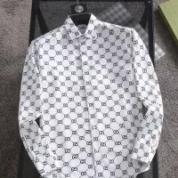 Cheap Gucci Shirts Long Sleeved For Men #1343576 Replica Wholesale [$52.00 USD] [ITEM#1343576] on Replica Gucci Shirts