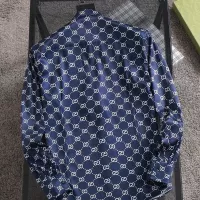 Cheap Gucci Shirts Long Sleeved For Men #1343577 Replica Wholesale [$52.00 USD] [ITEM#1343577] on Replica Gucci Shirts