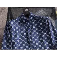 Cheap Gucci Shirts Long Sleeved For Men #1343577 Replica Wholesale [$52.00 USD] [ITEM#1343577] on Replica Gucci Shirts
