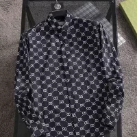 Cheap Gucci Shirts Long Sleeved For Men #1343578 Replica Wholesale [$52.00 USD] [ITEM#1343578] on Replica Gucci Shirts