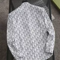 Cheap Christian Dior Shirts Long Sleeved For Men #1343579 Replica Wholesale [$52.00 USD] [ITEM#1343579] on Replica Christian Dior Shirts