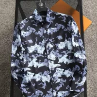 Cheap Louis Vuitton LV Shirts Long Sleeved For Men #1343588 Replica Wholesale [$52.00 USD] [ITEM#1343588] on Replica Louis Vuitton LV Shirts
