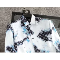 Cheap Louis Vuitton LV Shirts Long Sleeved For Men #1343589 Replica Wholesale [$52.00 USD] [ITEM#1343589] on Replica Louis Vuitton LV Shirts
