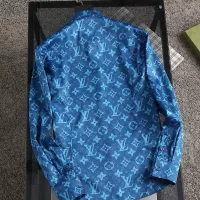 Cheap Louis Vuitton LV Shirts Long Sleeved For Men #1343590 Replica Wholesale [$52.00 USD] [ITEM#1343590] on Replica Louis Vuitton LV Shirts