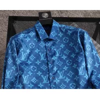 Cheap Louis Vuitton LV Shirts Long Sleeved For Men #1343590 Replica Wholesale [$52.00 USD] [ITEM#1343590] on Replica Louis Vuitton LV Shirts