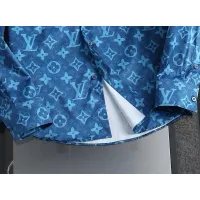 Cheap Louis Vuitton LV Shirts Long Sleeved For Men #1343590 Replica Wholesale [$52.00 USD] [ITEM#1343590] on Replica Louis Vuitton LV Shirts