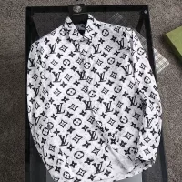 Cheap Louis Vuitton LV Shirts Long Sleeved For Men #1343592 Replica Wholesale [$52.00 USD] [ITEM#1343592] on Replica Louis Vuitton LV Shirts