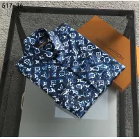 Cheap Louis Vuitton LV Shirts Long Sleeved For Men #1343593 Replica Wholesale [$52.00 USD] [ITEM#1343593] on Replica Louis Vuitton LV Shirts