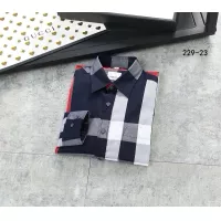 Cheap Burberry Shirts Long Sleeved For Men #1343596 Replica Wholesale [$52.00 USD] [ITEM#1343596] on Replica Burberry Shirts