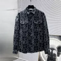 Cheap Christian Dior Jackets Long Sleeved For Men #1343625 Replica Wholesale [$64.00 USD] [ITEM#1343625] on Replica Christian Dior Jackets
