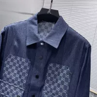 Cheap Gucci Jackets Long Sleeved For Men #1343628 Replica Wholesale [$68.00 USD] [ITEM#1343628] on Replica Gucci Jackets