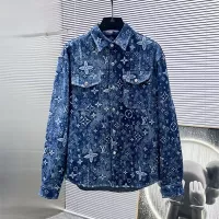 Cheap Louis Vuitton LV Jackets Long Sleeved For Men #1343637 Replica Wholesale [$64.00 USD] [ITEM#1343637] on Replica Louis Vuitton LV Jackets