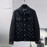 Cheap Louis Vuitton LV Jackets Long Sleeved For Men #1343639 Replica Wholesale [$72.00 USD] [ITEM#1343639] on Replica Louis Vuitton LV Jackets