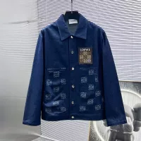 Cheap LOEWE Jackets Long Sleeved For Men #1343641 Replica Wholesale [$72.00 USD] [ITEM#1343641] on Replica LOEWE Jackets