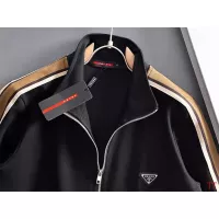 Cheap Prada Tracksuits Long Sleeved For Men #1343651 Replica Wholesale [$96.00 USD] [ITEM#1343651] on Replica Prada Tracksuits