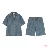 Cheap Gucci Tracksuits Short Sleeved For Unisex #1343661 Replica Wholesale [$112.00 USD] [ITEM#1343661] on Replica Gucci Tracksuits