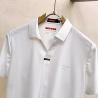 Cheap Prada T-Shirts Short Sleeved For Men #1343730 Replica Wholesale [$52.00 USD] [ITEM#1343730] on Replica Prada T-Shirts
