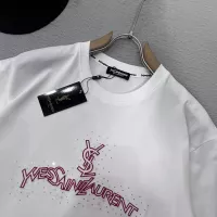 Cheap Yves Saint Laurent YSL T-shirts Short Sleeved For Men #1343763 Replica Wholesale [$92.00 USD] [ITEM#1343763] on Replica Yves Saint Laurent YSL T-shirts
