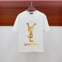 Cheap Yves Saint Laurent YSL T-shirts Short Sleeved For Men #1343783 Replica Wholesale [$60.00 USD] [ITEM#1343783] on Replica Yves Saint Laurent YSL T-shirts