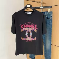 Cheap Chanel T-Shirts Short Sleeved For Men #1343798 Replica Wholesale [$68.00 USD] [ITEM#1343798] on Replica Chanel T-Shirts