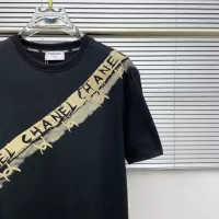 Cheap Chanel T-Shirts Short Sleeved For Men #1343829 Replica Wholesale [$68.00 USD] [ITEM#1343829] on Replica Chanel T-Shirts