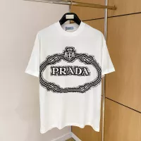 Cheap Prada T-Shirts Short Sleeved For Men #1343832 Replica Wholesale [$76.00 USD] [ITEM#1343832] on Replica Prada T-Shirts