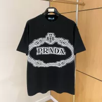 Cheap Prada T-Shirts Short Sleeved For Men #1343833 Replica Wholesale [$76.00 USD] [ITEM#1343833] on Replica Prada T-Shirts