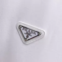 Cheap Prada T-Shirts Short Sleeved For Men #1343863 Replica Wholesale [$92.00 USD] [ITEM#1343863] on Replica Prada T-Shirts