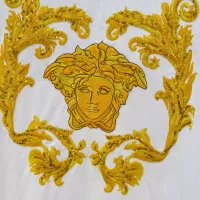 Cheap Versace T-Shirts Short Sleeved For Unisex #1343903 Replica Wholesale [$85.00 USD] [ITEM#1343903] on Replica Versace T-Shirts