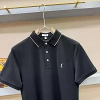 Cheap Yves Saint Laurent YSL T-shirts Short Sleeved For Men #1343908 Replica Wholesale [$96.00 USD] [ITEM#1343908] on Replica Yves Saint Laurent YSL T-shirts