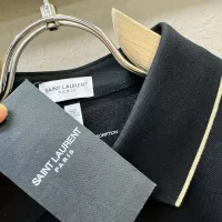 Cheap Yves Saint Laurent YSL T-shirts Short Sleeved For Men #1343908 Replica Wholesale [$96.00 USD] [ITEM#1343908] on Replica Yves Saint Laurent YSL T-shirts