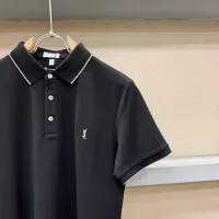 Cheap Yves Saint Laurent YSL T-shirts Short Sleeved For Men #1343908 Replica Wholesale [$96.00 USD] [ITEM#1343908] on Replica Yves Saint Laurent YSL T-shirts