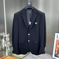 Cheap Prada Jackets Long Sleeved For Men #1343910 Replica Wholesale [$128.00 USD] [ITEM#1343910] on Replica Prada Jackets