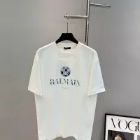 Cheap Balmain T-Shirts Short Sleeved For Unisex #1343912 Replica Wholesale [$88.00 USD] [ITEM#1343912] on Replica Balmain T-Shirts