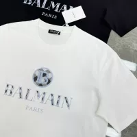 Cheap Balmain T-Shirts Short Sleeved For Unisex #1343912 Replica Wholesale [$88.00 USD] [ITEM#1343912] on Replica Balmain T-Shirts