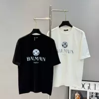 Cheap Balmain T-Shirts Short Sleeved For Unisex #1343913 Replica Wholesale [$88.00 USD] [ITEM#1343913] on Replica Balmain T-Shirts