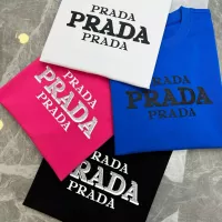 Cheap Prada T-Shirts Short Sleeved For Unisex #1343940 Replica Wholesale [$72.00 USD] [ITEM#1343940] on Replica Prada T-Shirts