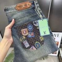 Cheap Louis Vuitton LV Jeans For Men #1343957 Replica Wholesale [$72.00 USD] [ITEM#1343957] on Replica Louis Vuitton LV Jeans
