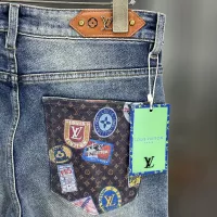 Cheap Louis Vuitton LV Jeans For Men #1343957 Replica Wholesale [$72.00 USD] [ITEM#1343957] on Replica Louis Vuitton LV Jeans