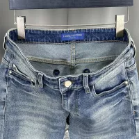 Cheap Louis Vuitton LV Jeans For Men #1343957 Replica Wholesale [$72.00 USD] [ITEM#1343957] on Replica Louis Vuitton LV Jeans