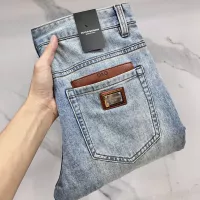 Cheap Dolce &amp; Gabbana D&amp;G Jeans For Men #1343987 Replica Wholesale [$96.00 USD] [ITEM#1343987] on Replica Dolce &amp; Gabbana D&amp;G Jeans