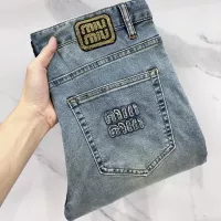 Cheap MIU MIU Jeans For Men #1343991 Replica Wholesale [$96.00 USD] [ITEM#1343991] on Replica MIU MIU Jeans