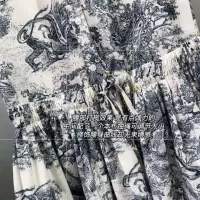 Cheap Christian Dior Dresses Sleeveless For Women #1343996 Replica Wholesale [$102.00 USD] [ITEM#1343996] on Replica Christian Dior Dresses