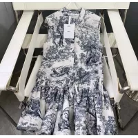 Cheap Christian Dior Dresses Sleeveless For Women #1343996 Replica Wholesale [$102.00 USD] [ITEM#1343996] on Replica Christian Dior Dresses