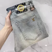 Cheap Louis Vuitton LV Jeans For Men #1343998 Replica Wholesale [$98.00 USD] [ITEM#1343998] on Replica Louis Vuitton LV Jeans