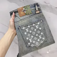 Cheap Louis Vuitton LV Jeans For Men #1343999 Replica Wholesale [$98.00 USD] [ITEM#1343999] on Replica Louis Vuitton LV Jeans